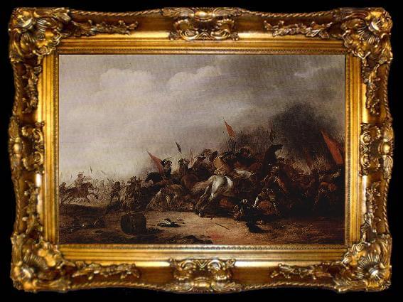 framed  Jacob Weyer Die Schlacht, ta009-2